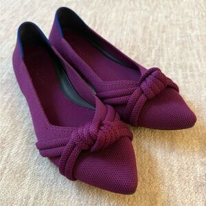 Rothy’s The Knot Pointe II - Purple Flats